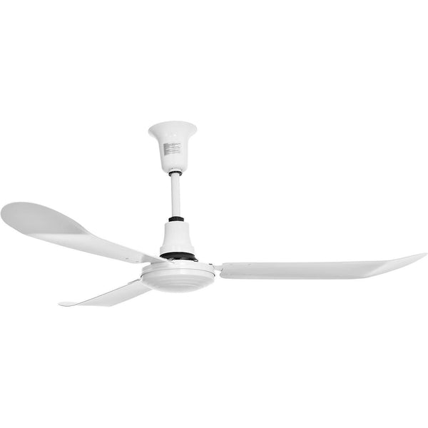 60" Industrial Outdoor Ceiling Fan White 4 Speed 8000 CFM-120V
